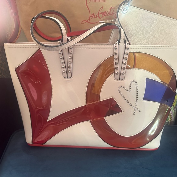 Christian Louboutin Multicolor Shoulder Bag LIKE NEW - Picture 1 of 3